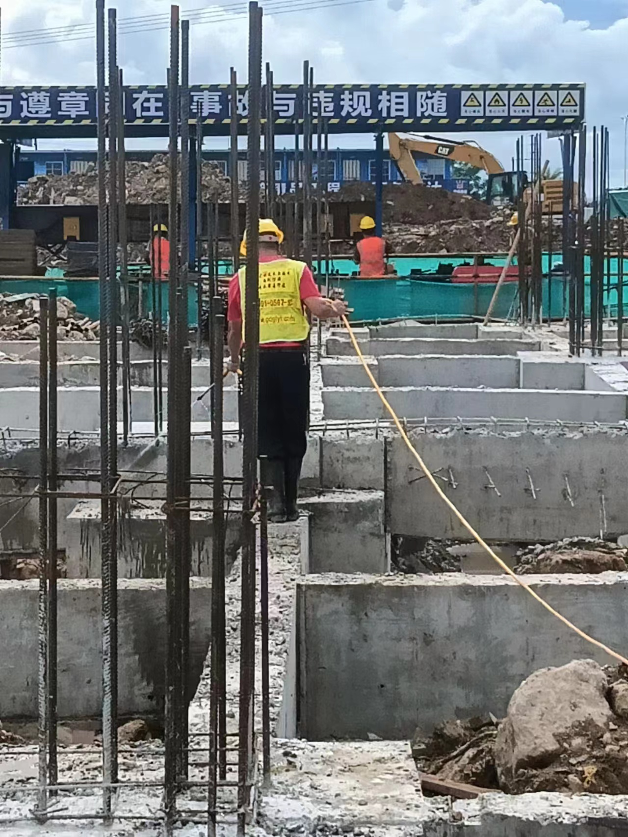 金鼎镇白蚁预防现场